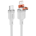 Hoco U131 Afortunado 2-in-1 Dual-Head Charging Cable USB-A & USB-C to USB-C 1.2M