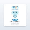 NEO Camera Lens Protector iPhone 17 Pro / Pro Max Clear