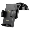 Hoco HW22 Precious Wireless Charging Car Holder – Center Console Mount, Black