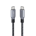 كابل أنكر برايم USB-C إلى USB-C (6 أقدام، 240 واط، مجدول) – أسود