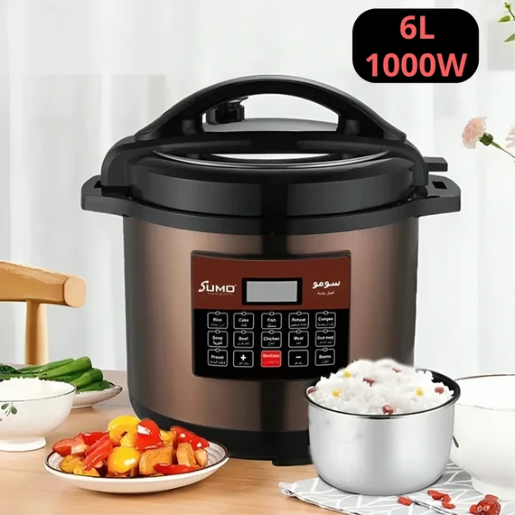 Sumo SPC-106 قدر ضغط كهربائي 1000W - 6 لتر